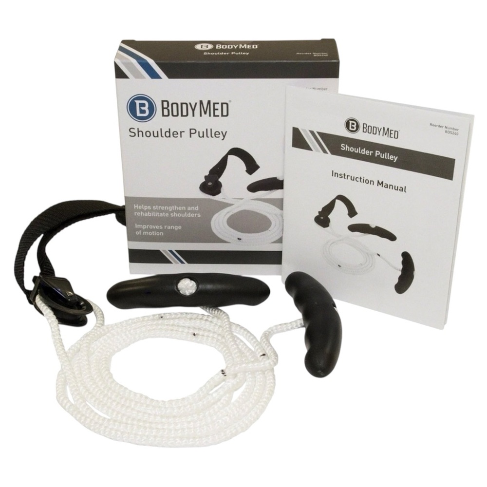 Black and White Shoulder Pulley
